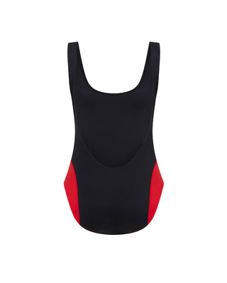 Black and Red Shark Swimsuit