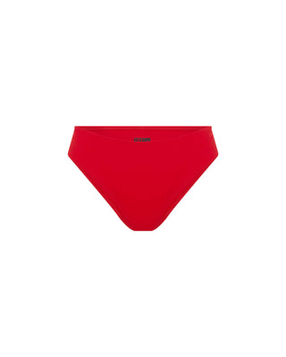 Red Hipster Bikini Bottom