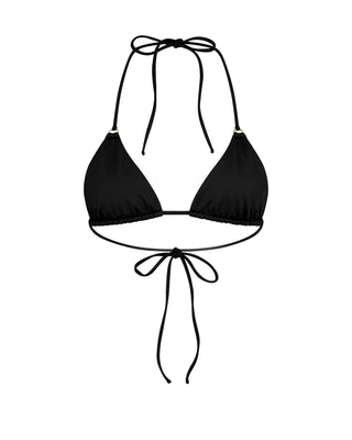 Black Triangle Bikini Top