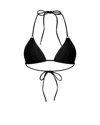 Black Triangle Bikini Top