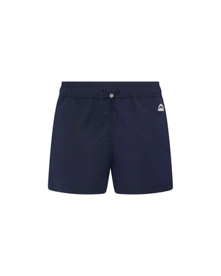 Navy Blue Shark Head Swim Shorts